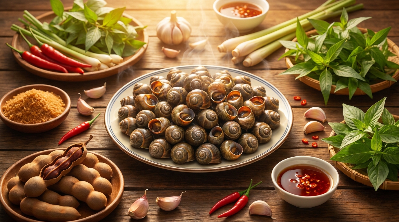 Hướng dẫn làm ốc ruốc xào me chua ngọt đậm đà chuẩn vị