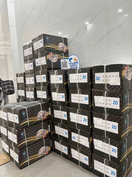 Kho sỉ Bào ngư net5.5 thùng đen - kho sỉ hải sản kỳ hà