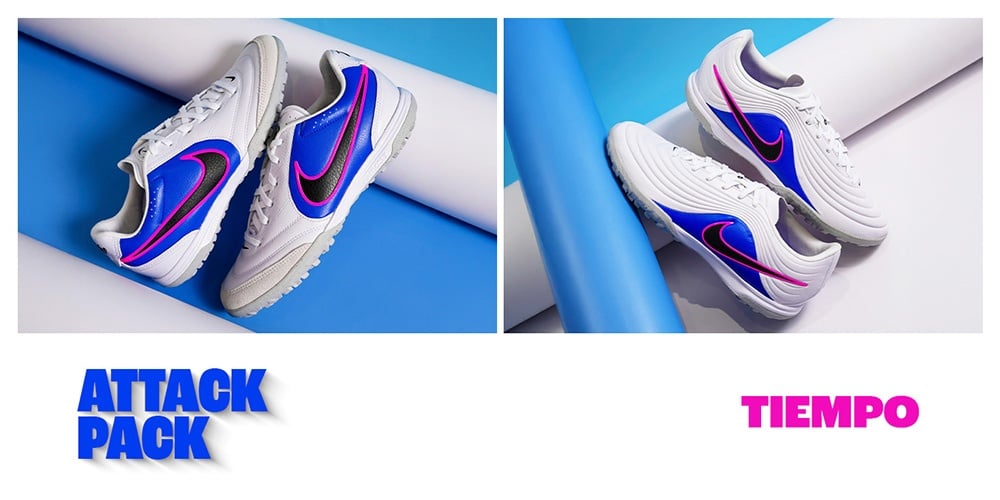 Nike Attack Pack 2026 - Phối màu mở màn Xuân Hè cho Mercurial, Phantom & Tiempo