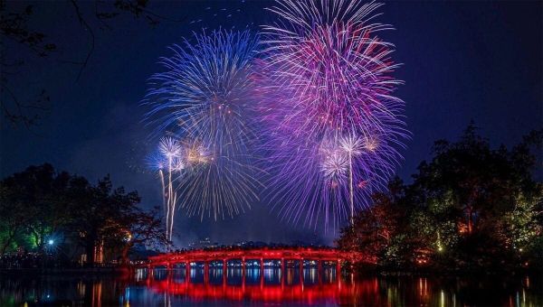 Danh sách địa điểm bắn pháo hoa Tết Tây 2026 tại Hà Nội