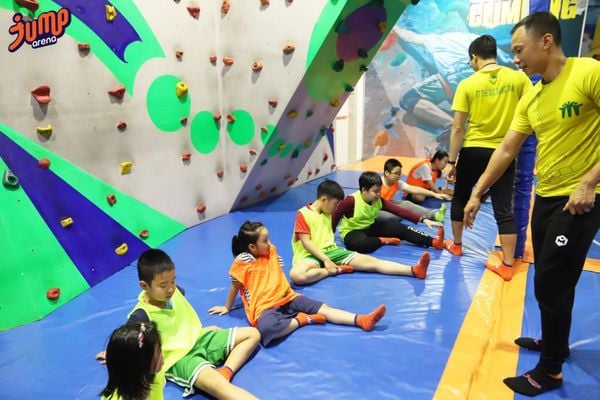 hình ảnh tại lớp học thể chất Jump Arena