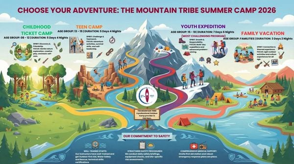 Trại hè The Mountain Tribe cho bé