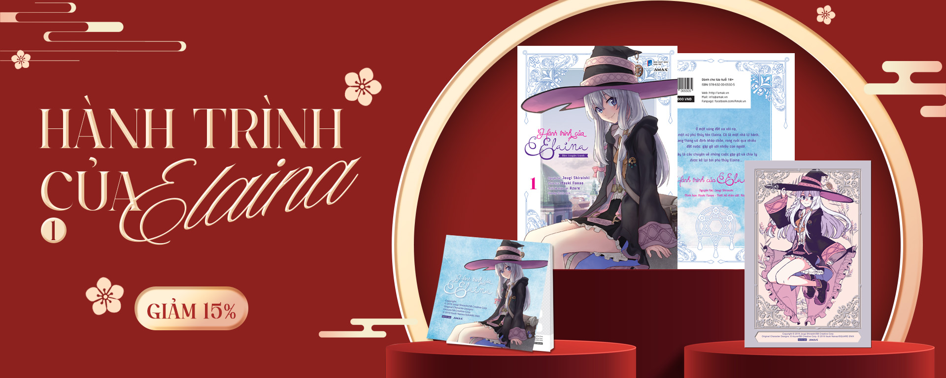 Hành trình của Elaina - Tập 1 Truyện tranh
