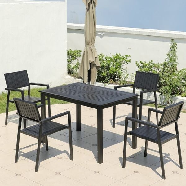 Bộ bàn ghế Polywood ngoài trời