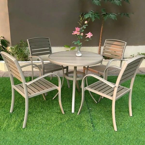 Bộ bàn ghế Polywood ngoài trời