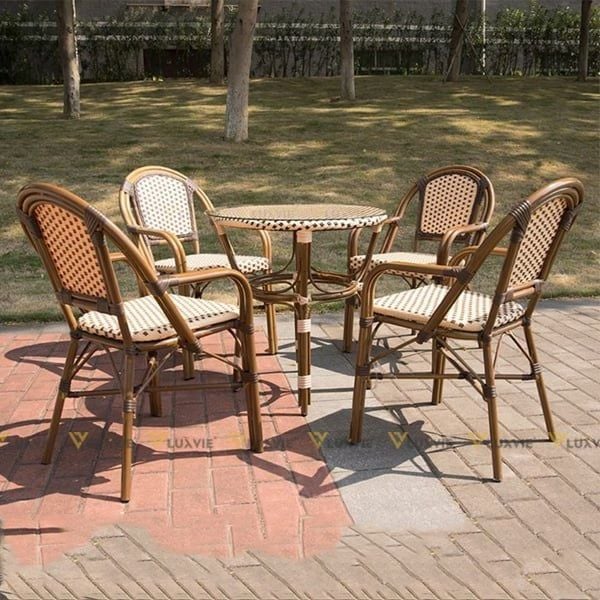 Ghế cà phê ngoài trời cung cấp bởi Nội Thất Luxvie (Nguồn: Nội Thất Luxvie)