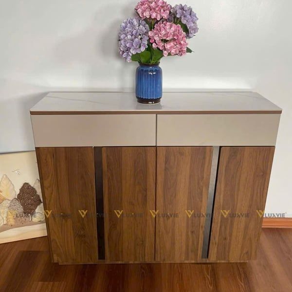 Mẫu Tủ Giày Hiện Đại Được Cung Cấp Bởi Nội Thất Luxvie (Nguồn: Nội Thất Luxvie)