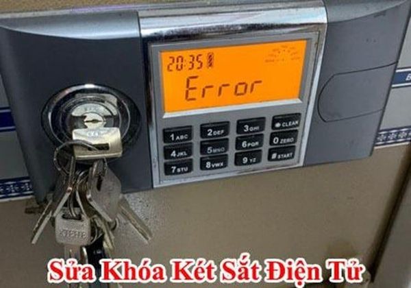 Két Sắt Báo Lỗi Error