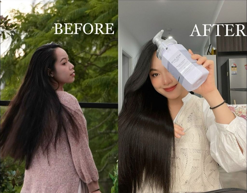 Hiệu quả sau khi hấp tóc đúng cách, đều đặn