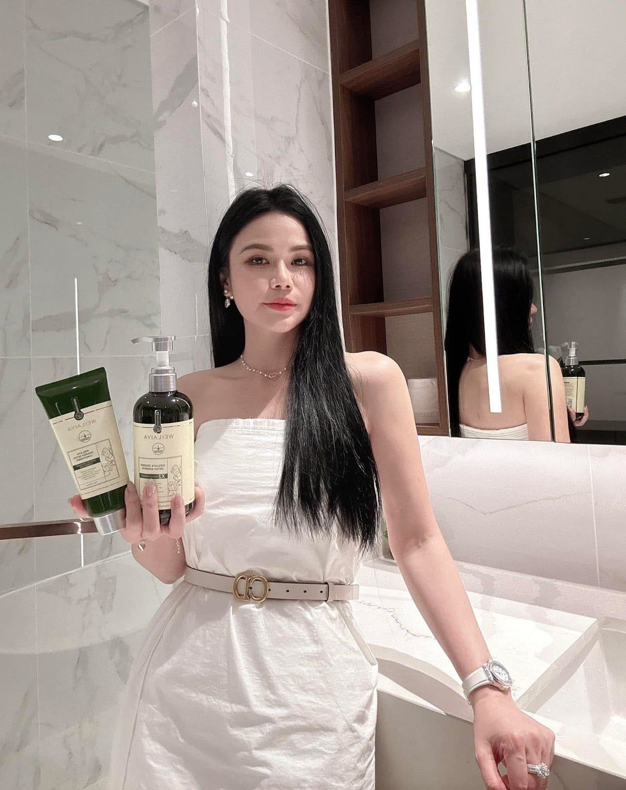 Cặp gội xả gừng detox luxury dành cho tóc bết, nhiều dầu, rụng nhiều