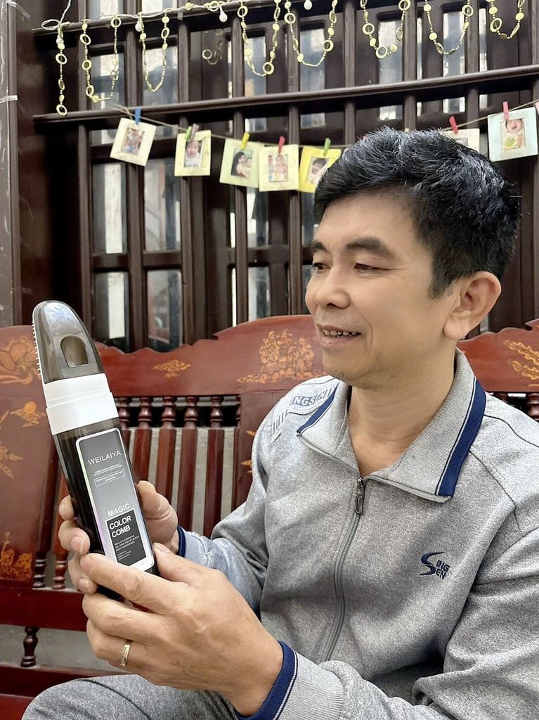 Dầu gội phủ màu đặc biệt phù hợp với người lớn tuổi