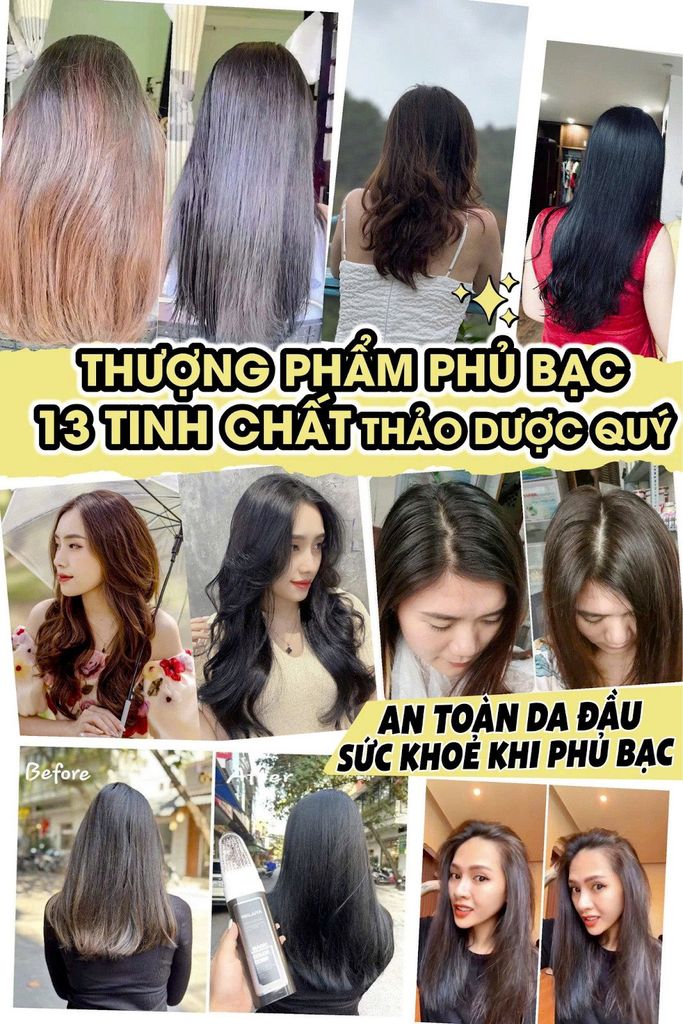 Những ai nên dùng dầu gội phủ bạc?