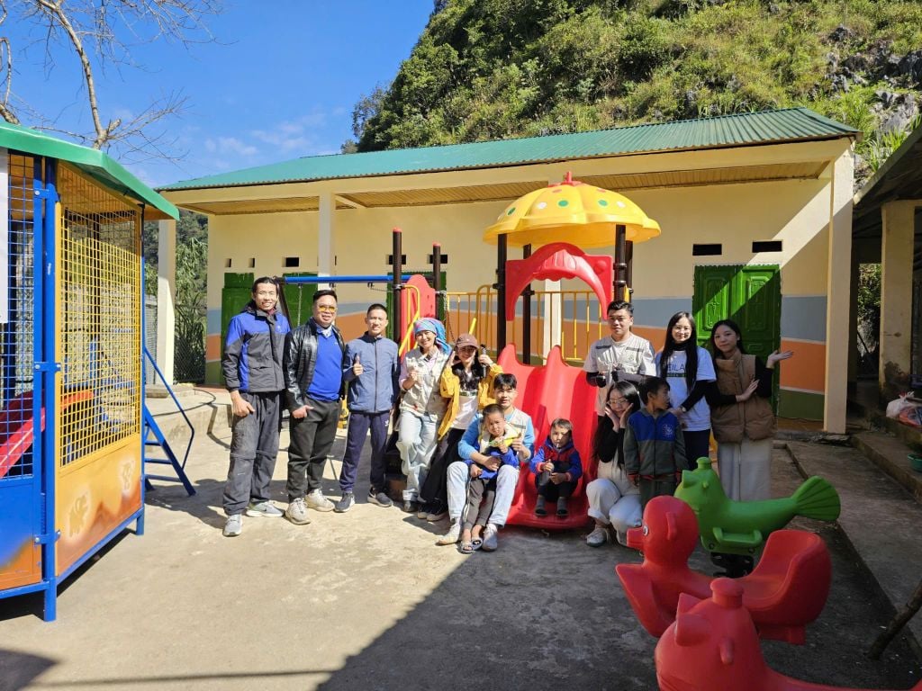 Ngôi trường mới - không gian học tập tốt hơn cho trẻ em vùng cao