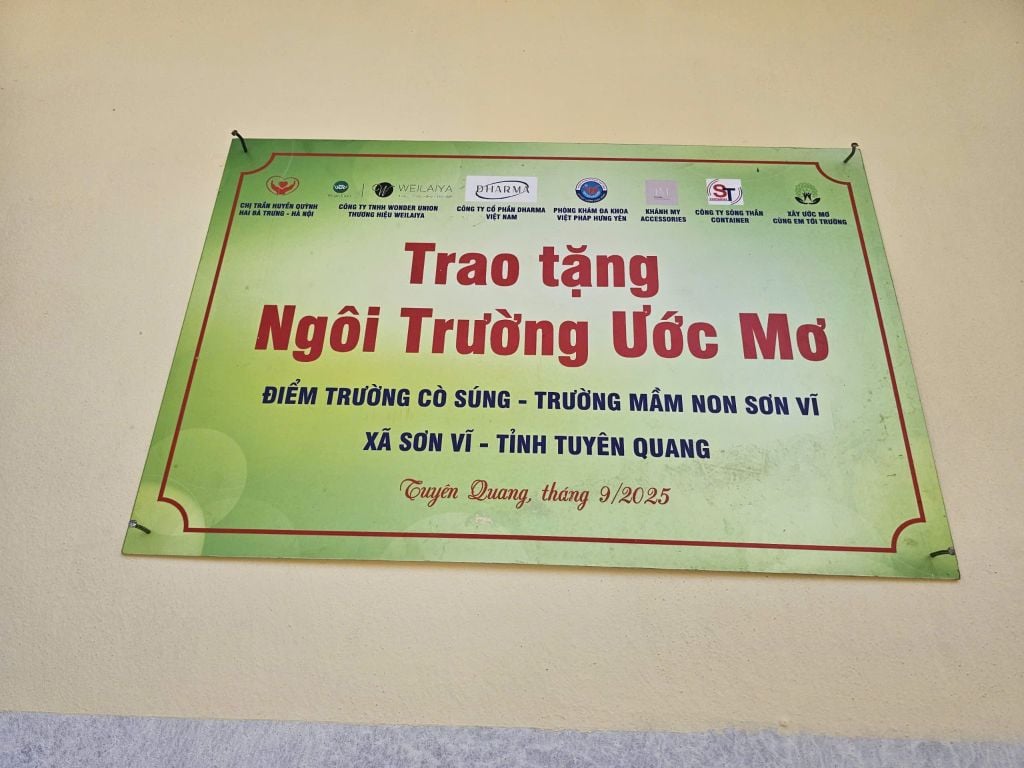 Khánh thành Điểm trường Cò Súng