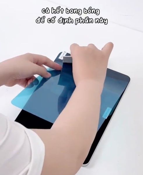 Dán Màn Hình iPad Paperlike BerPaper By MèoBer Cực Dễ Tại Nhà