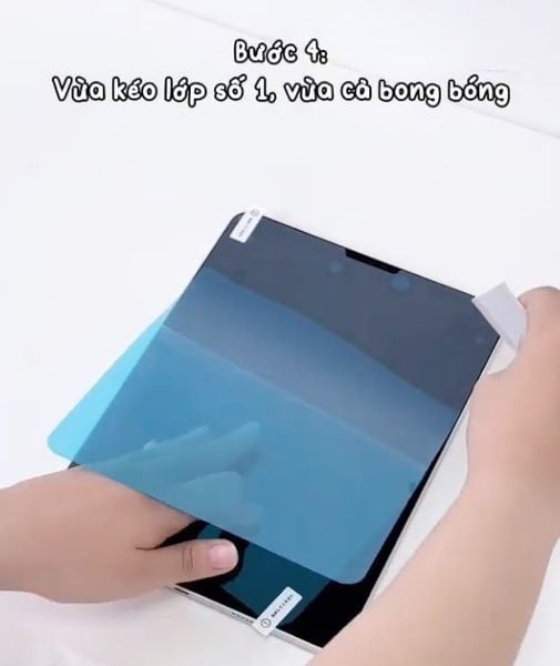 Dán Màn Hình iPad Paperlike BerPaper By MèoBer Cực Dễ Tại Nhà
