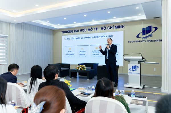 [RECAP] LAN TỎA TƯ DUY "CHIẾN LƯỢC THAY ĐỔI ĐỂ TỒN TẠI" CÙNG TRƯỜNG ĐẠI HỌC MỞ TP.HCM