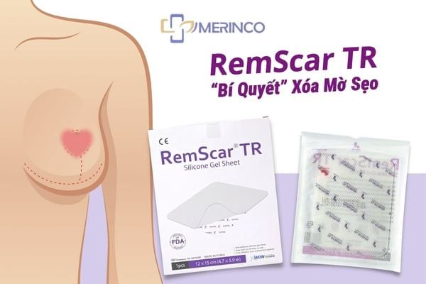 Miếng dán trị sẹo Remscar TR có dùng được cho sẹo treo sa trễ không?