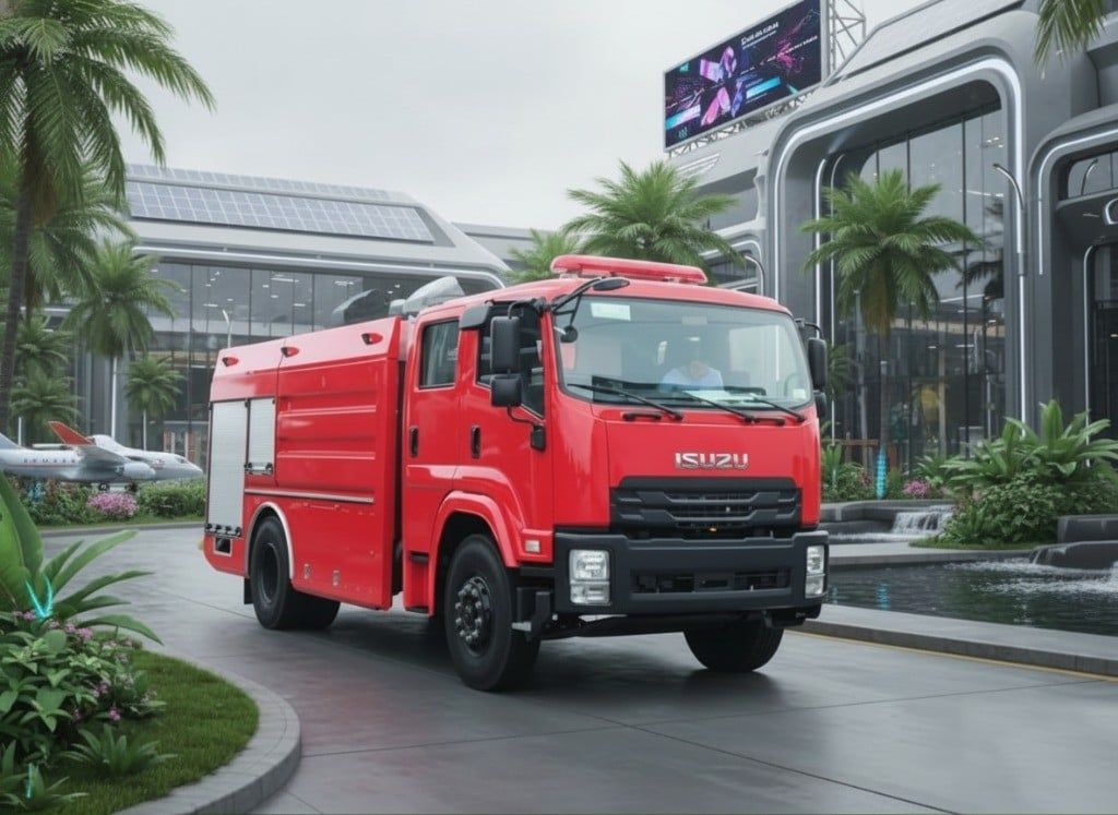 XE CHỮA CHÁY DÀNH CHO KHU CÔNG NGHIỆP