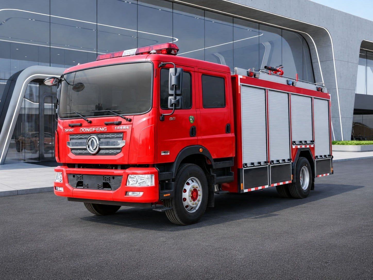 Xe chữa cháy 6 khối Dongfeng D9 Euro 6 khu công nghiệp lớn 2026