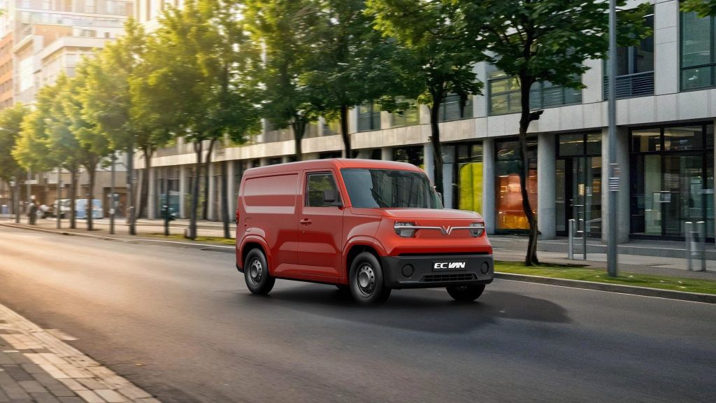 Xe tải điện Vinfast EC VAN 2026