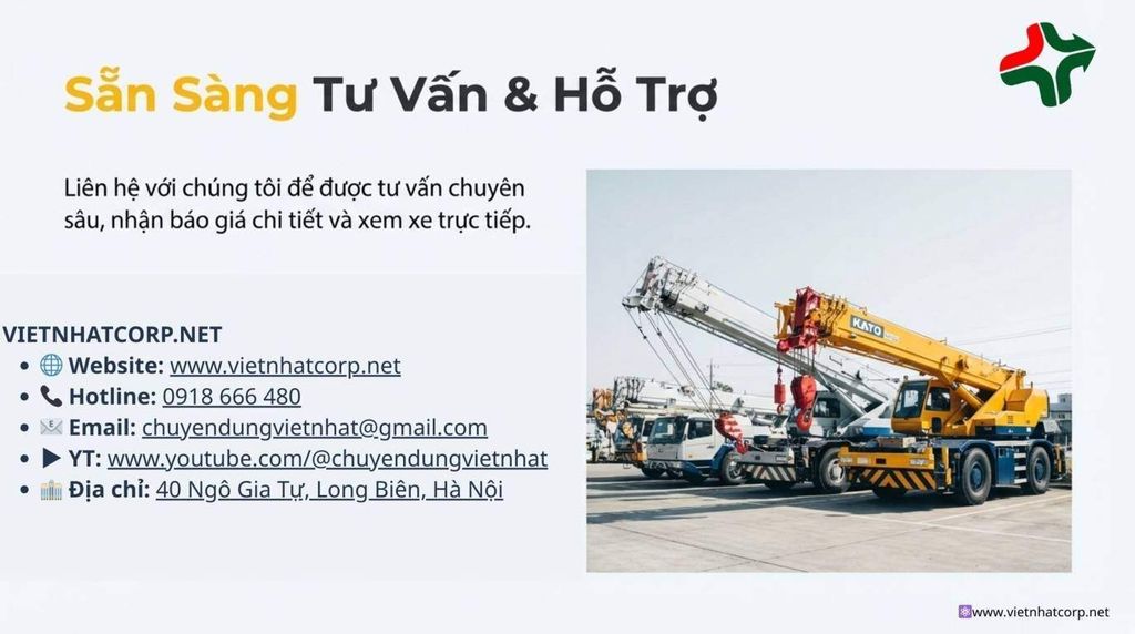 Tổng quan các đời xe cẩu Kato 25 Tấn