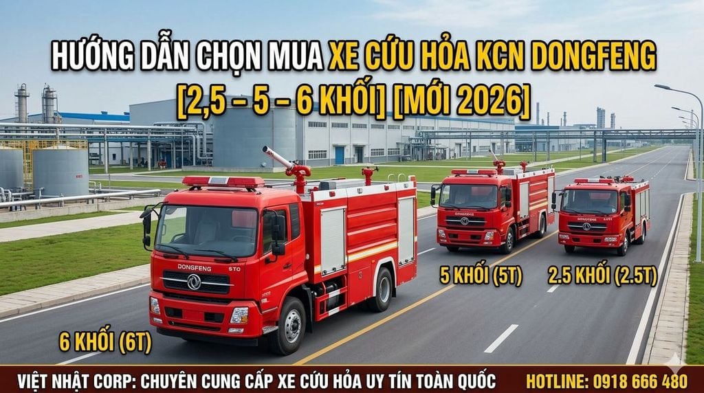 Hướng dẫn chọn xe cứu hỏa