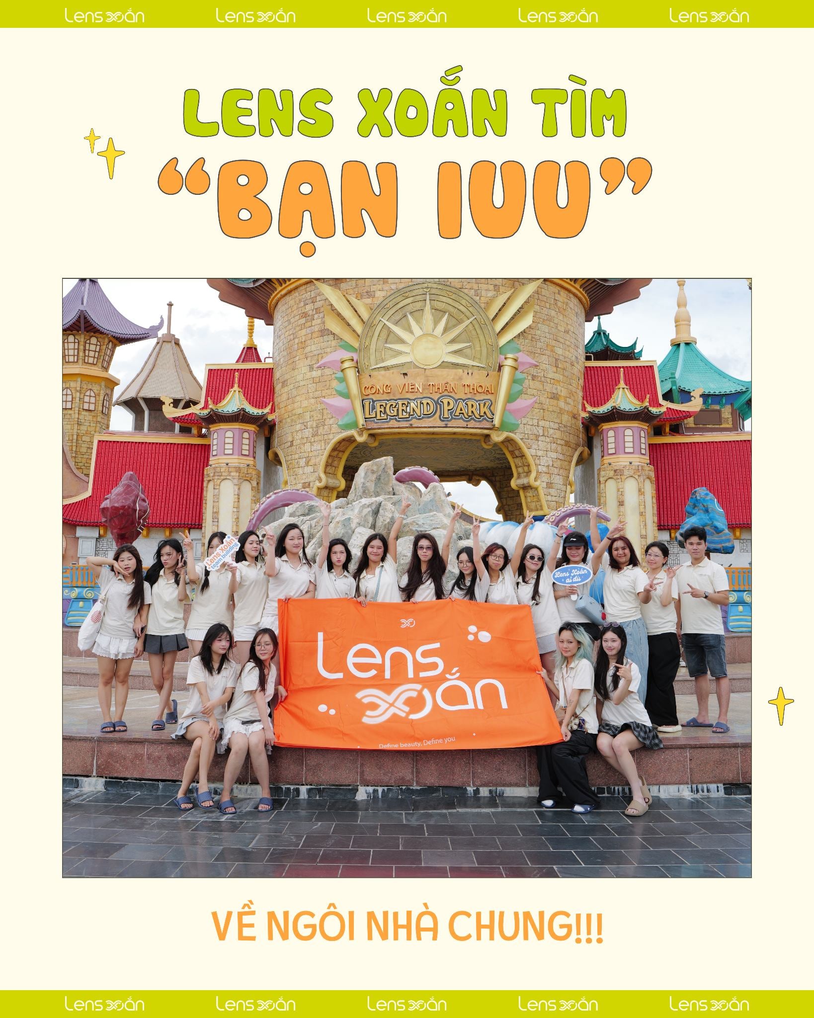 Ứng tuyển làm việc tại Lens Xoắn – môi trường năng động gen Z