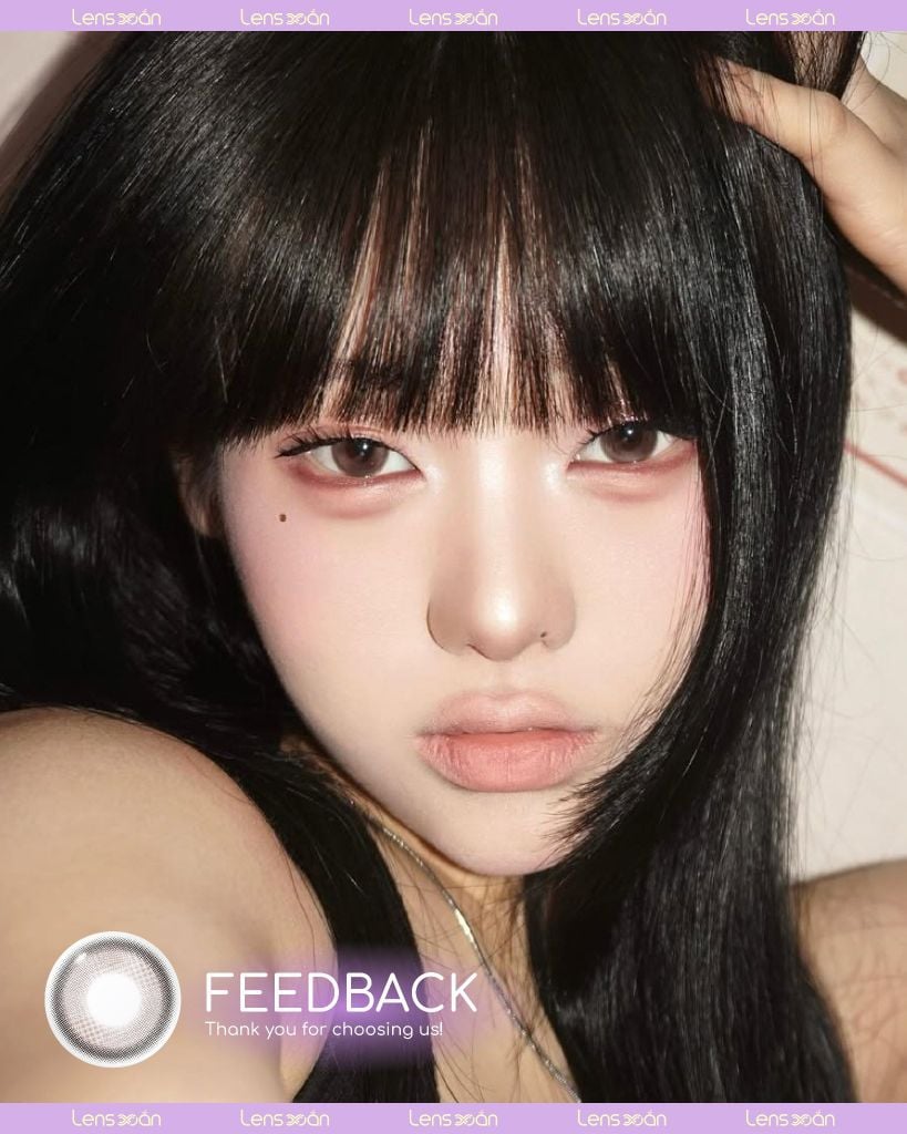 COCO MIO ROZE BROWN – Hiệu ứng long lanh dưới ánh sáng flash từ Lens Xoắn