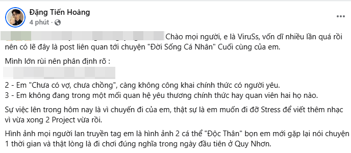 ViruSs và Thảo Đây xuất hiện thân mật tại Quy Nhơn