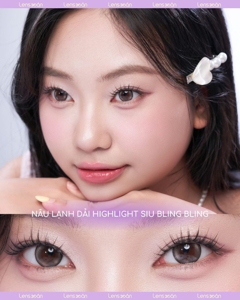 MEOW DEVON BEIGE – Hiệu ứng bắt sáng long lanh từ Lens Xoắn