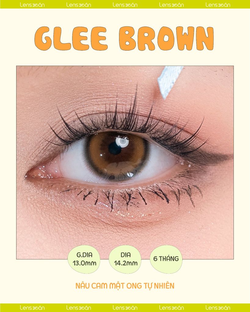 Glee Brown Olola màu nâu mật ong tự nhiên