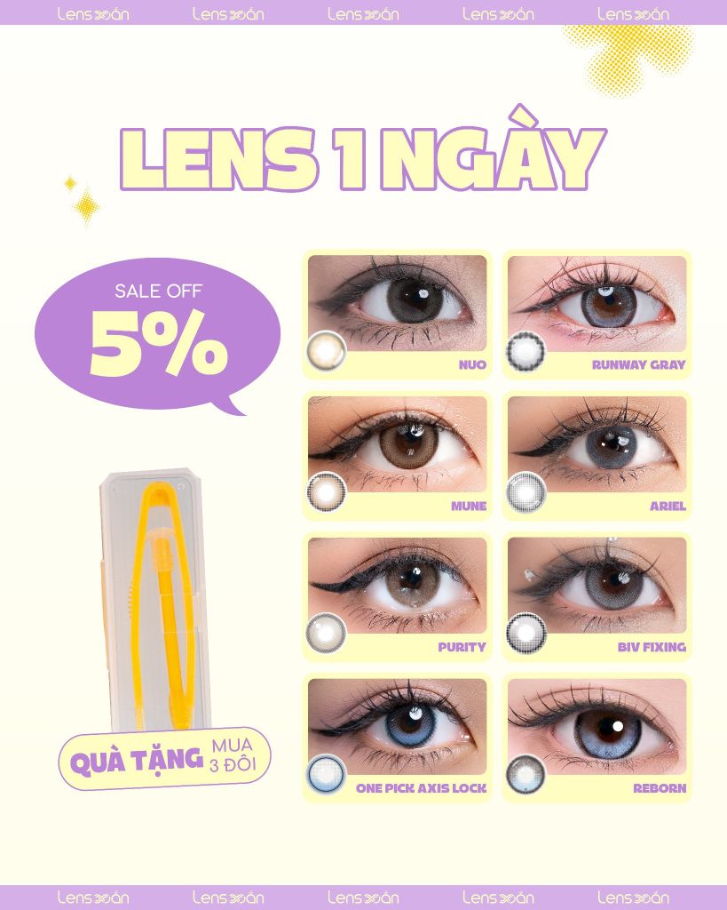 Ưu đãi deal hot TikTok 15/10 – Giảm giá sốc tại Lens Xoắn
