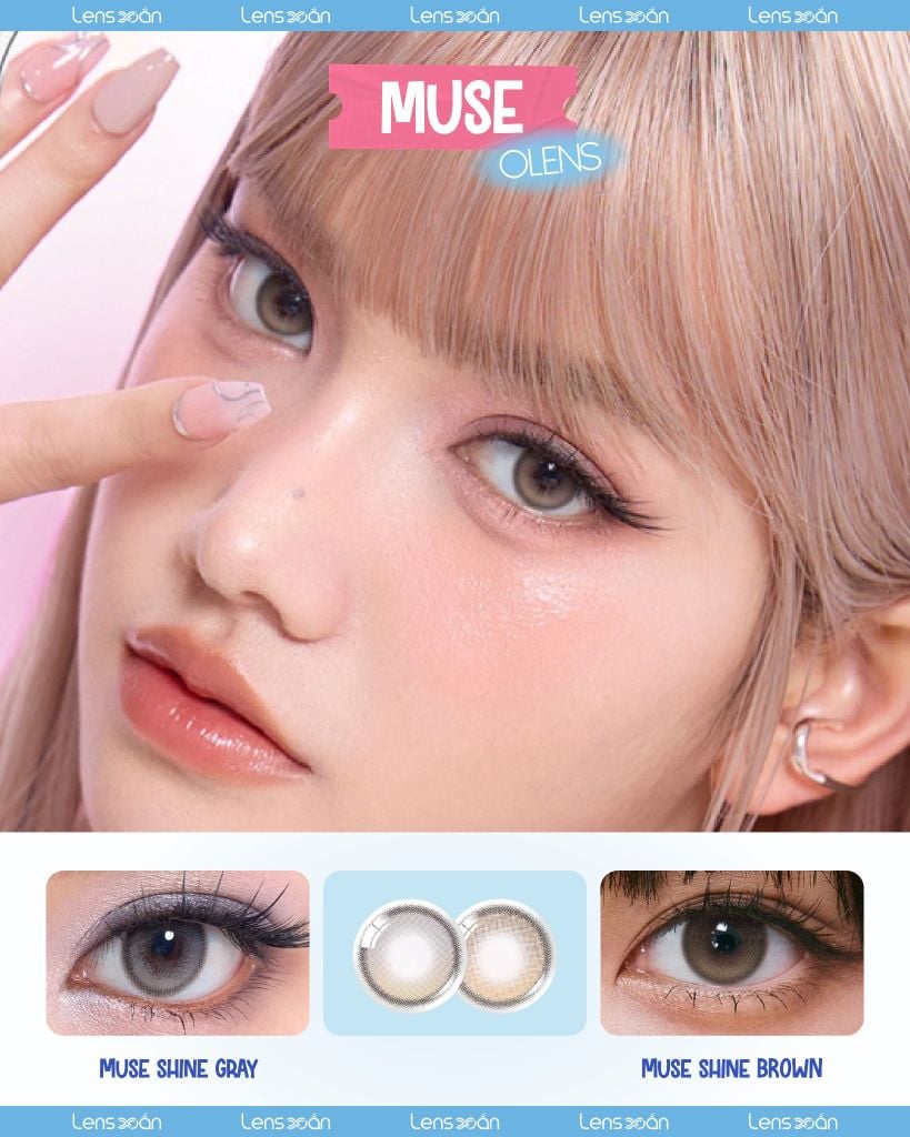 Cư dân Threads City review Lens Xoắn với các mẫu lens hot trend Hàn Quốc