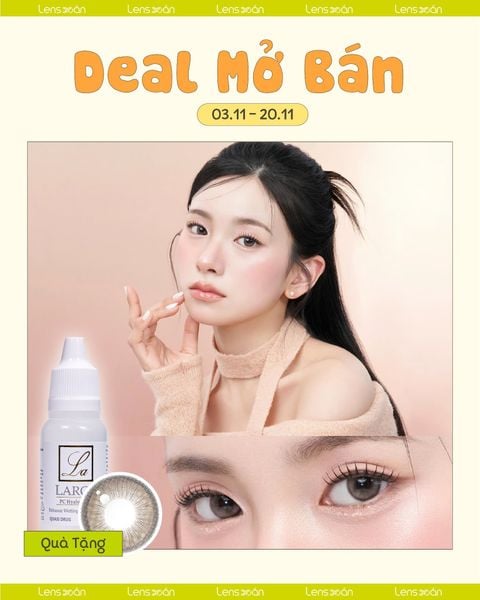 Deal mở bán DOLLRING DOROTHY BROWN – Tặng nhỏ mắt Largo