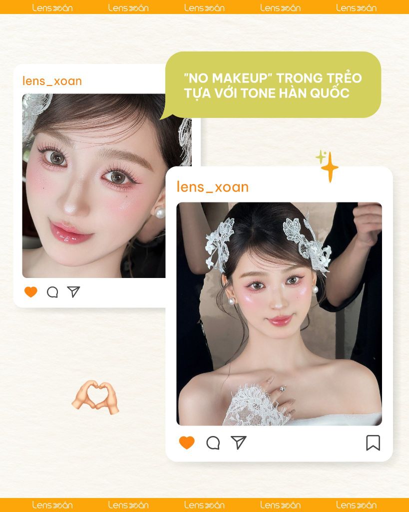 Layout makeup cô dâu hot trend 2025 – gợi ý từ Lens Xoắn