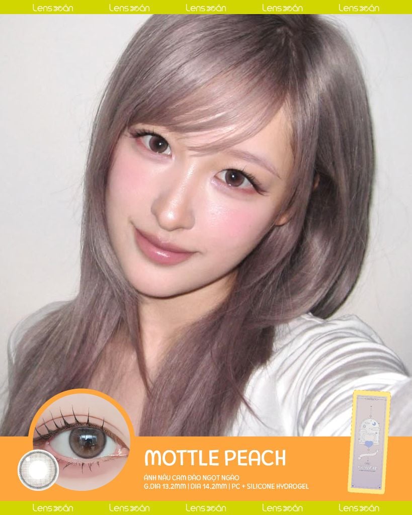 Rom’u Collection 1 Day – Moon Gleam & Mottle Peach được Ivy Rei recommend cho look kỷ yếu trong veo