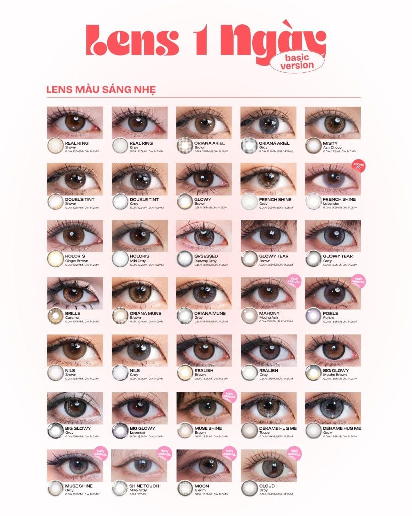 Deal mừng năm mới giảm giá lens tại Lens Xoắn