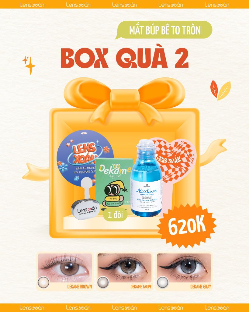 Giveaway Lens Xoắn x Mei Bắp – Nhận lens xinh chính hãng Hàn Quốc