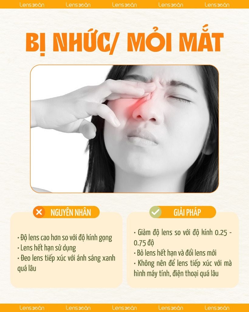 Những vấn đề thường gặp khi newbie mới đeo lens và cách xử lý an toàn