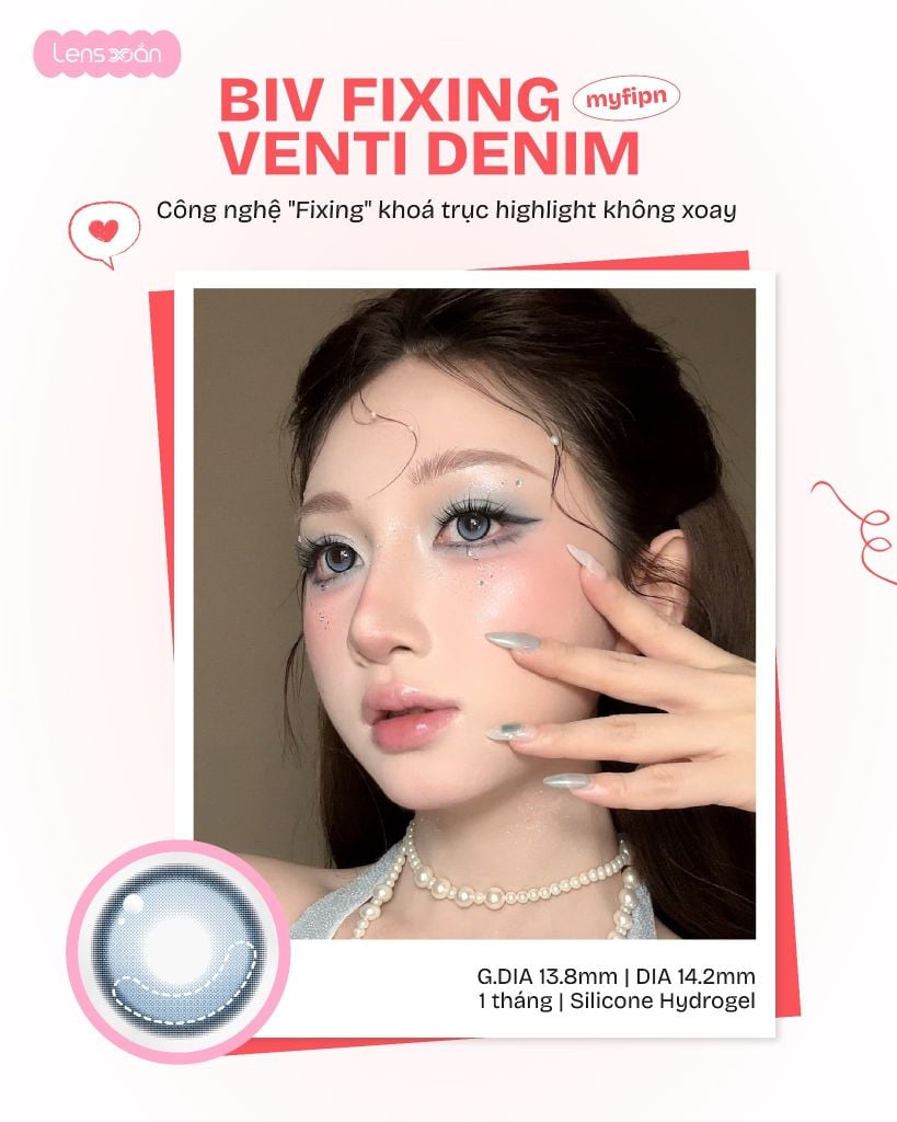 BIV Fixing Venti Denim – Lens filter cho Year End Party tại Lens Xoắn