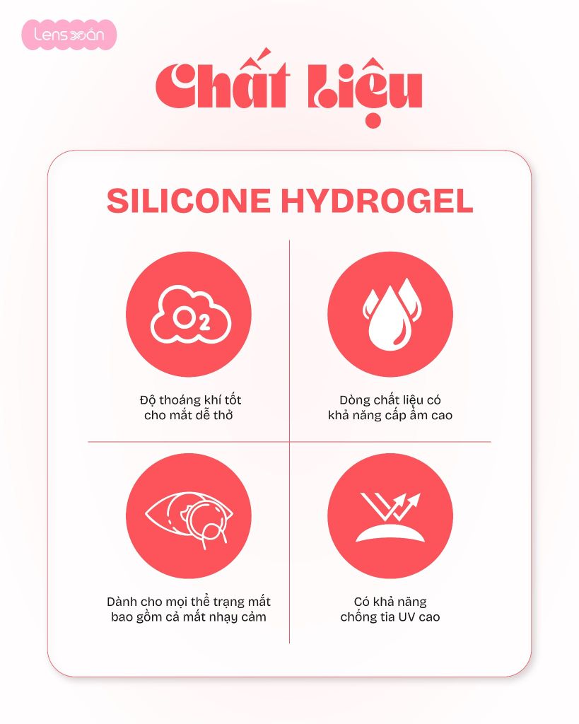 BIV Fixing Venti Charcoal lens xám than highlight khóa trục MYFIPN