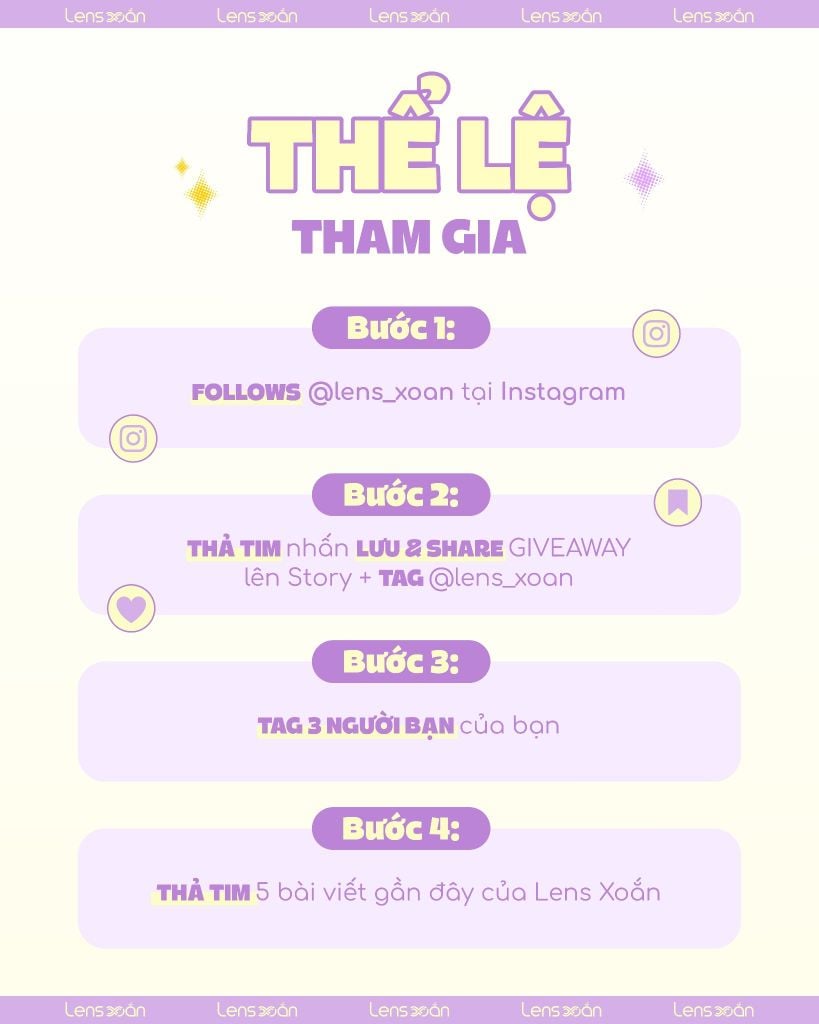 Combo quà tặng Lens Xoắn cho fan G-DRAGON