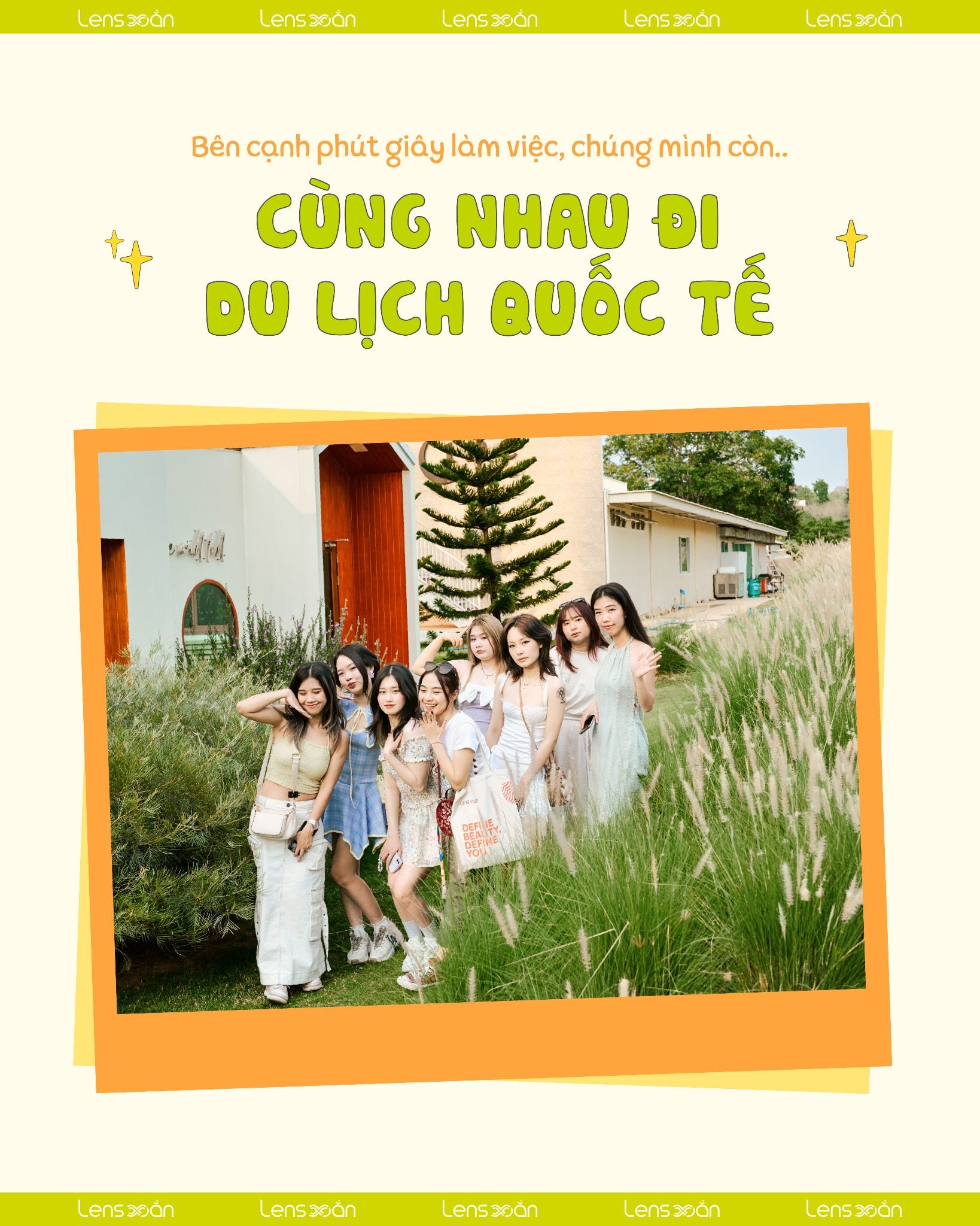 Ứng tuyển làm việc tại Lens Xoắn – môi trường năng động gen Z