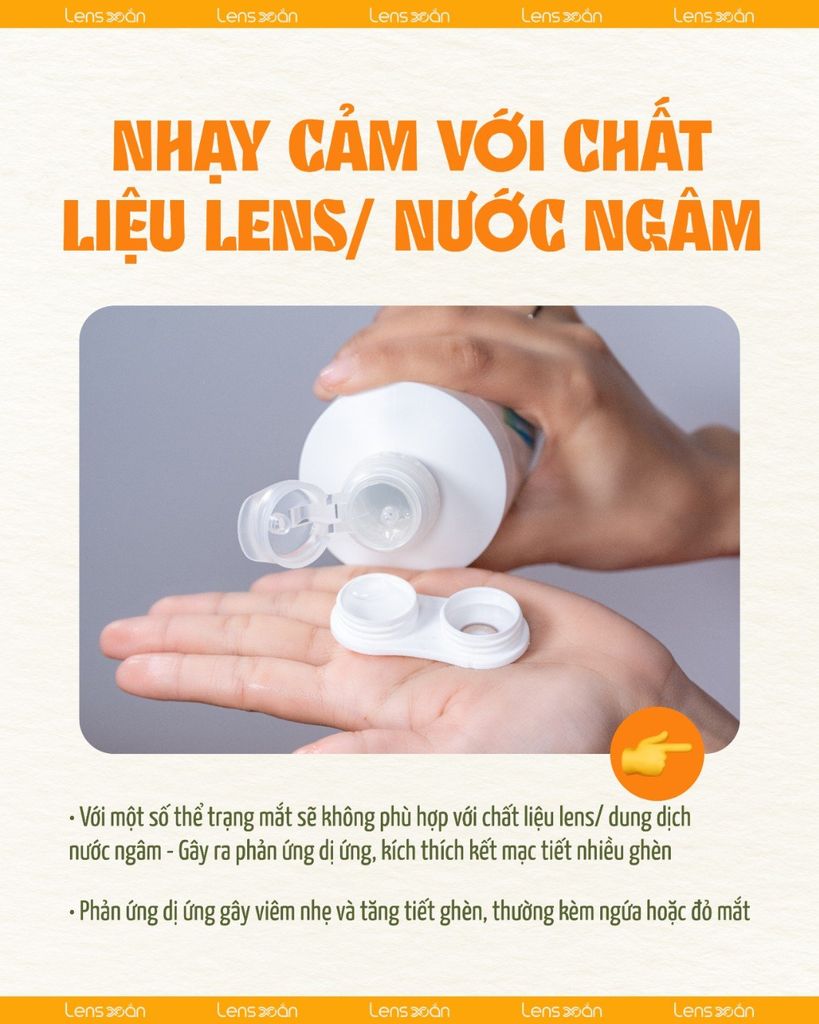 Vì sao đeo lens mắt đổ ghèn nhiều – Nguyên nhân phổ biến & cách xử lý an toàn