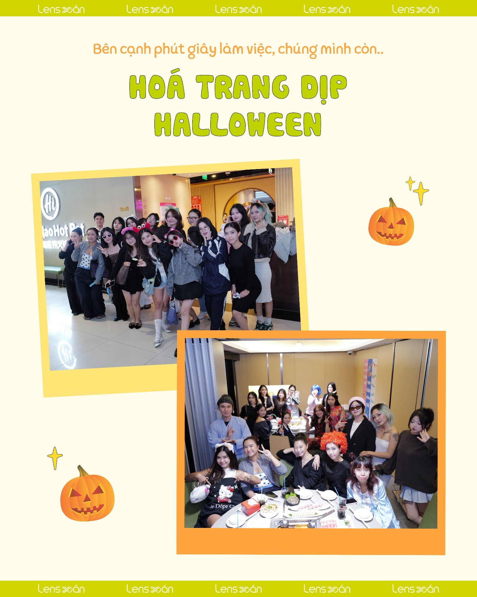 Ứng tuyển làm việc tại Lens Xoắn – môi trường năng động gen Z