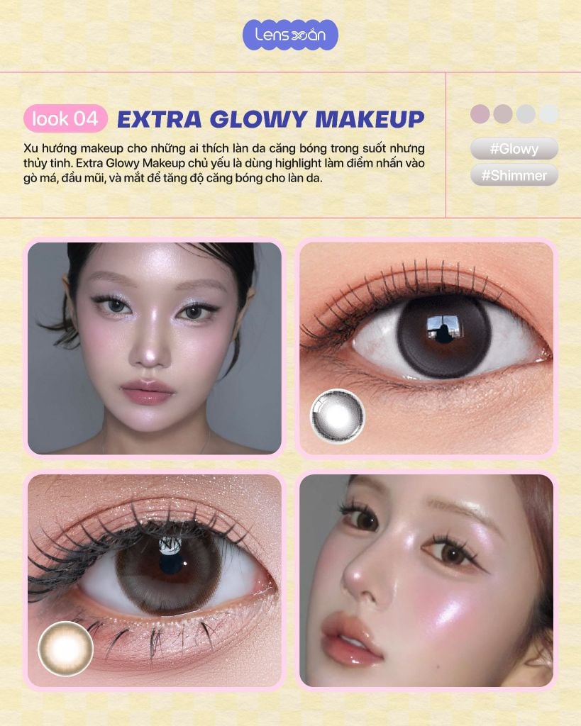 trend makeup 2026 bambi inspired makeup shoujo girl makeup blythe doll makeup extra glowy makeup lens phu hop lens han quoc dep