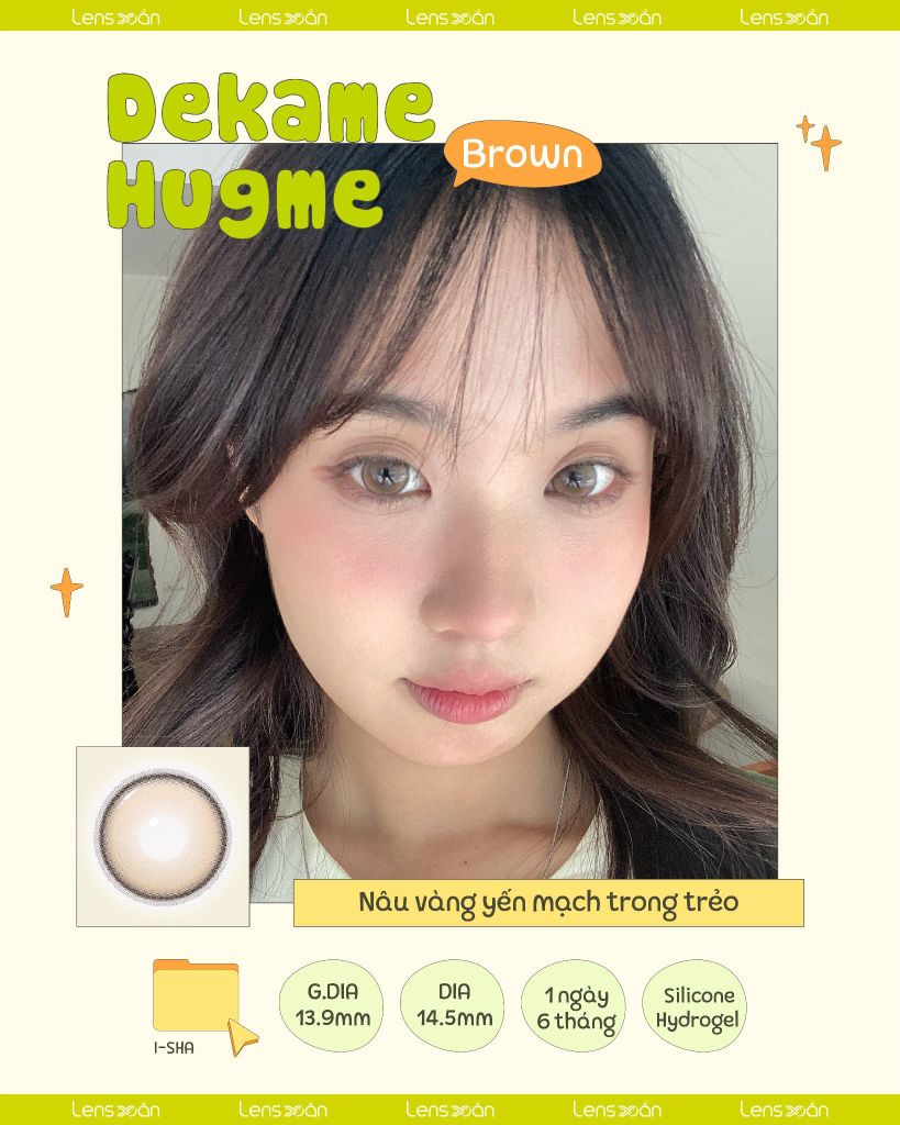 Lens giãn tròng 14.5mm – Kính áp tròng Hàn Quốc chính hãng tại Lens Xoắn