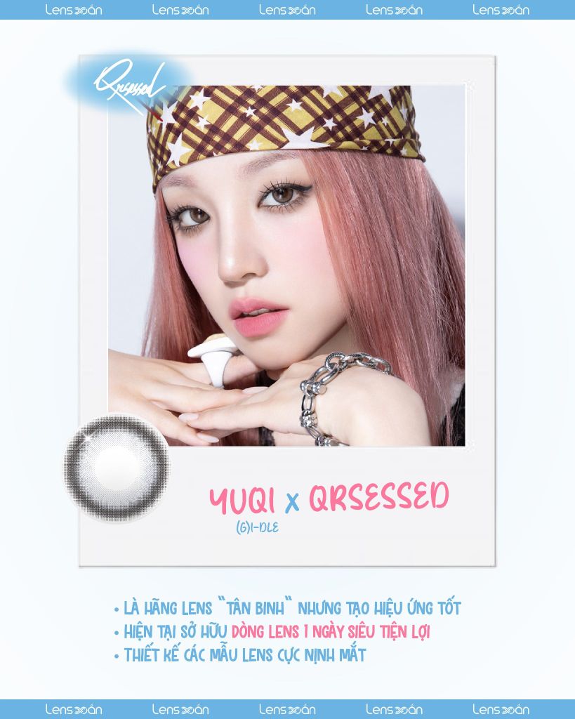 idol K-Pop đại sứ thương hiệu lens Hàn Quốc