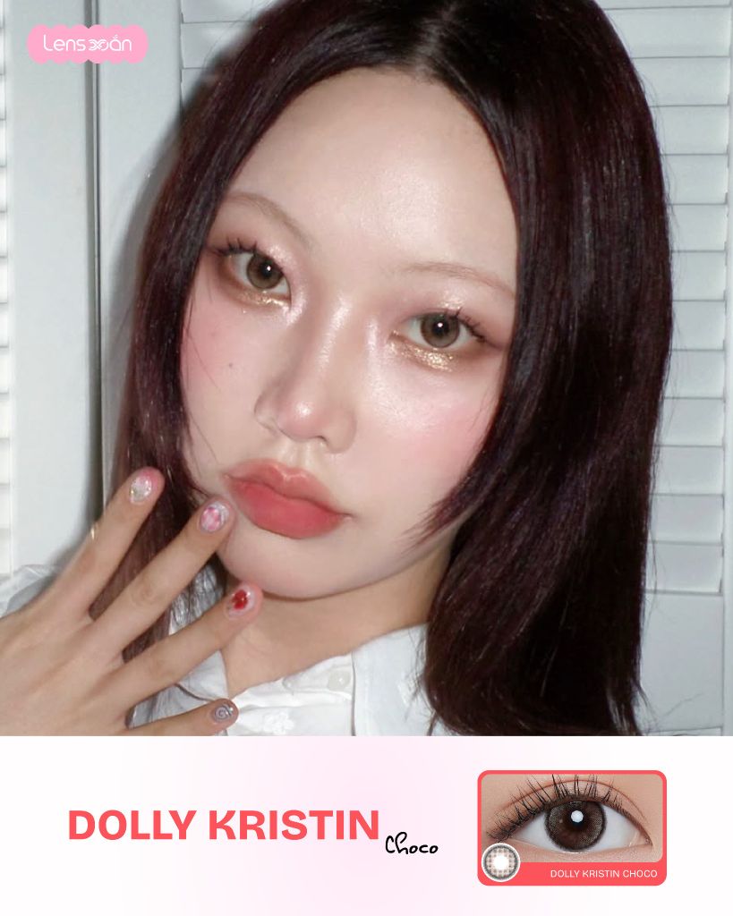 Hapa Kristin restock full độ cận lens 1 ngày đủ màu tại Lens Xoắn